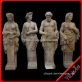 Stone Carving Garden Statues,God Of The Four Seasons Stone Statue